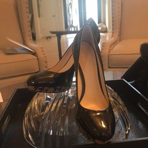 Coach patent heels like new